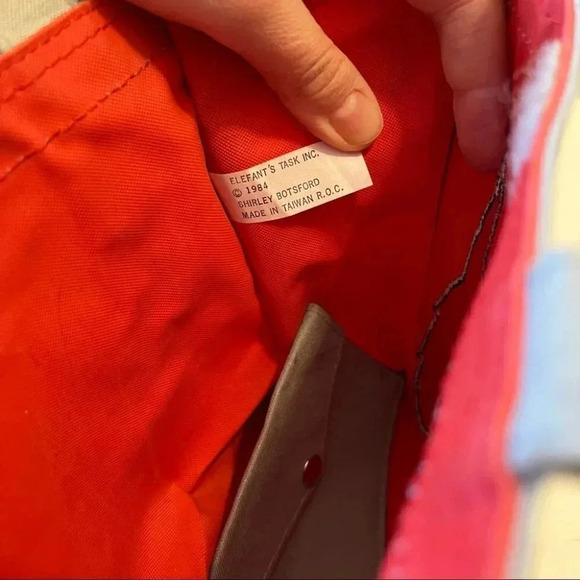 Vintage 1984 Shirley Botsford Terrier Dog Purse Bag Kids Elefant’s Task - Picture 6 of 12